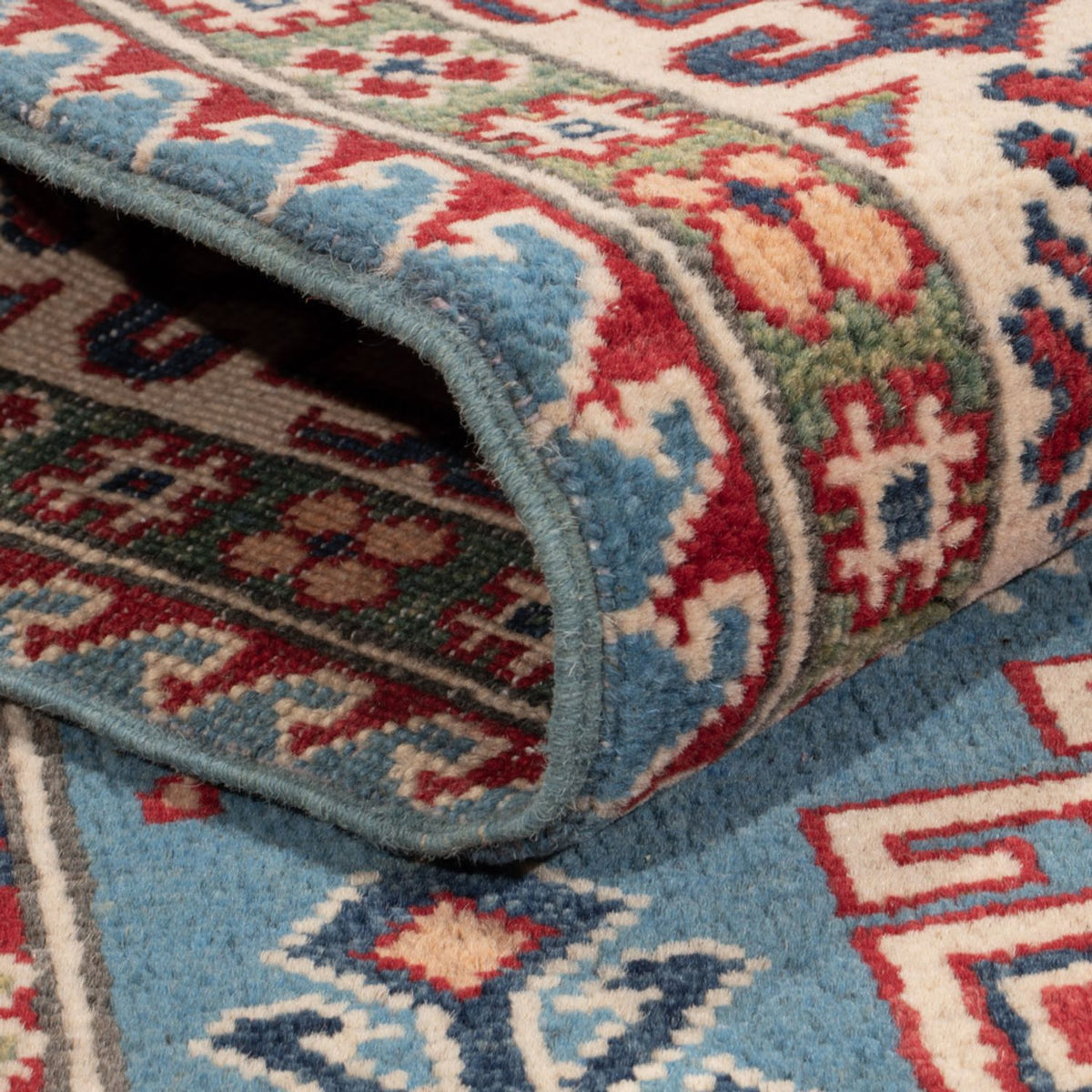 Ziegler Tapijt - Kazak - 186 x 120 cm - lichtblauw