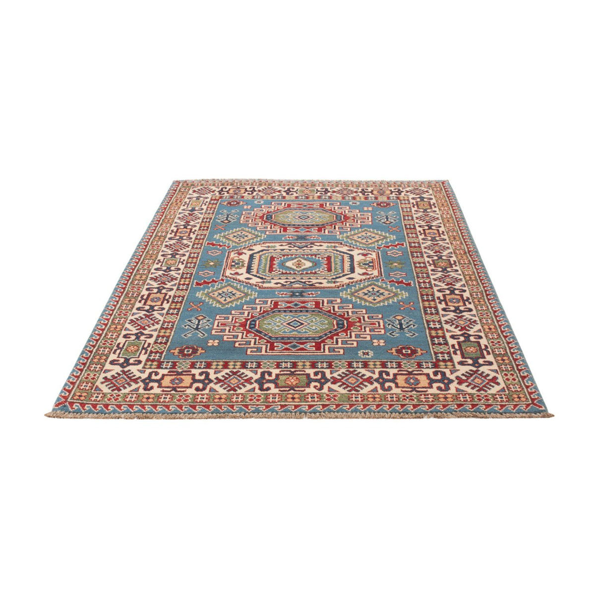 Ziegler Tapijt - Kazak - 186 x 120 cm - lichtblauw