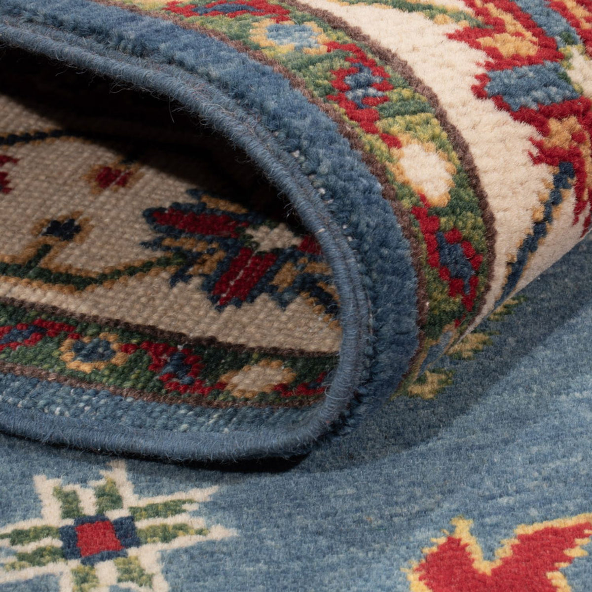 Ziegler Tapijt - Kazak - 184 x 121 cm - blauw