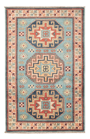 Ziegler Tapijt - Kazak - 124 x 78 cm - lichtblauw