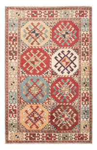 Ziegler Tapijt - Kazak - 126 x 82 cm - veelkleurig