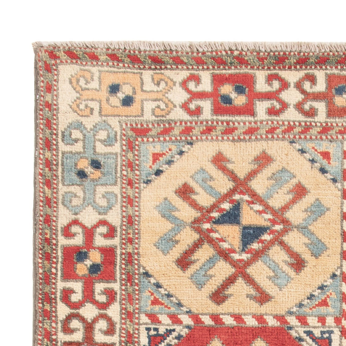Kazak Tapijt 126x82cm - Oosters Tapijt