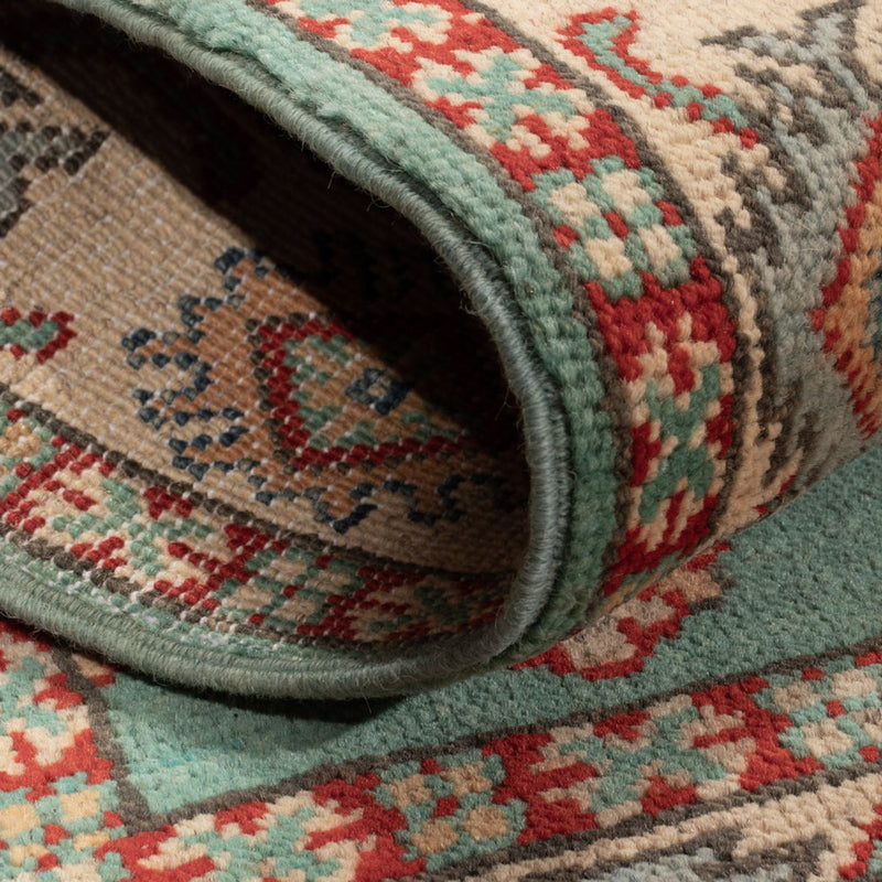 Ziegler Tapijt - Kazak - 127 x 77 cm - turkoois