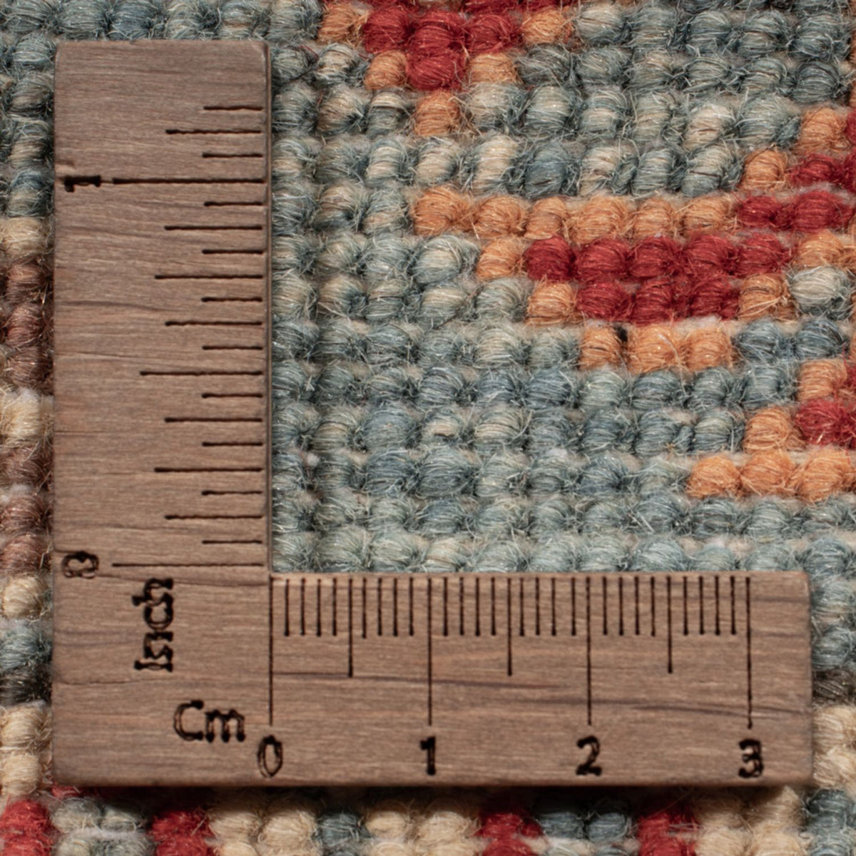 Ziegler Tapijt - Kazak - 88 x 59 cm - lichtblauw