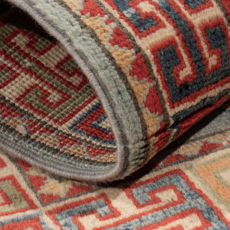 Ziegler Tapijt - Kazak - 91 x 62 cm - lichtblauw