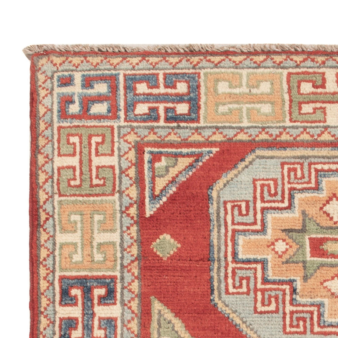 Kazak Tapijt 92x62cm - Oosters Tapijt