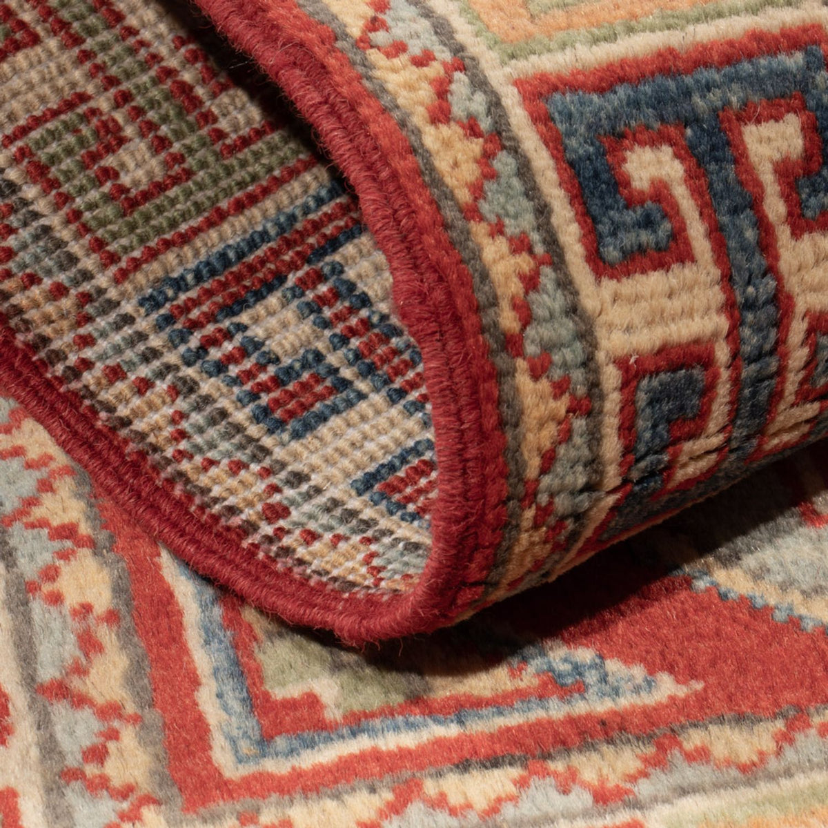 Ziegler Tapijt - Kazak - 92 x 62 cm - rood