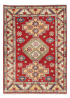 Kazak Tapijt 124x172cm - Oosters Tapijt - Rechthoekig / Rood / 124 x 172 cm Rechthoekig