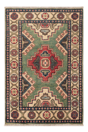 Ziegler Tapijt - Kazak - 90 x 60 cm - groen