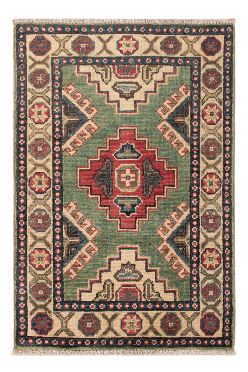 Ziegler Tapijt - Kazak - 90 x 60 cm - groen