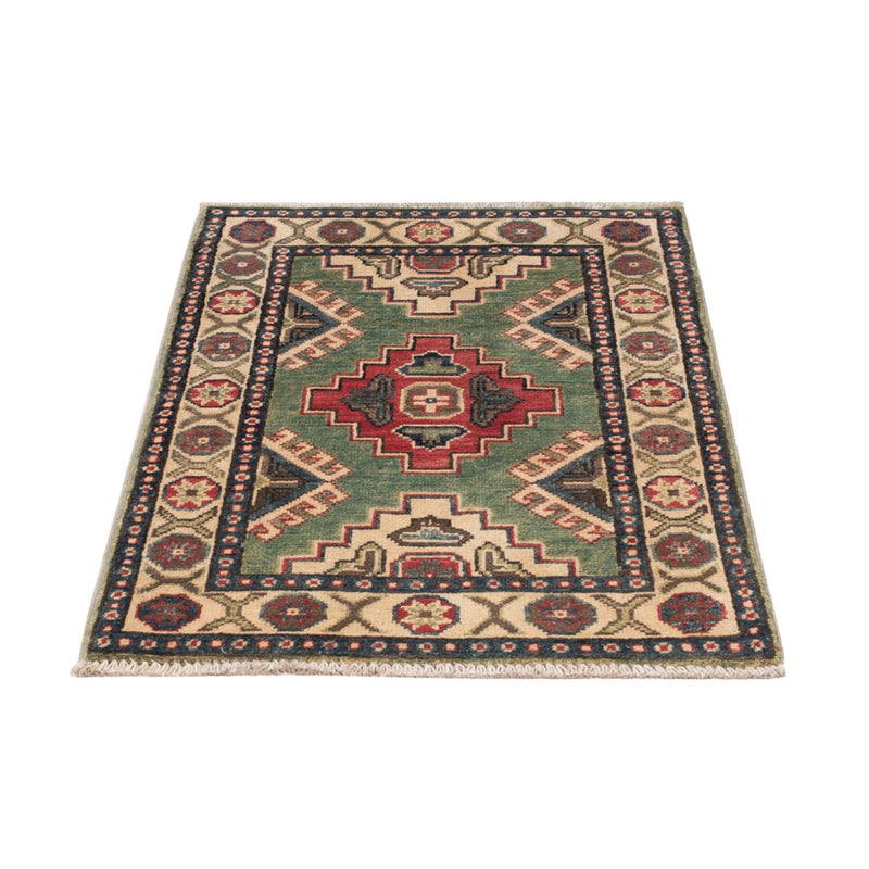 Ziegler Tapijt - Kazak - 90 x 60 cm - groen