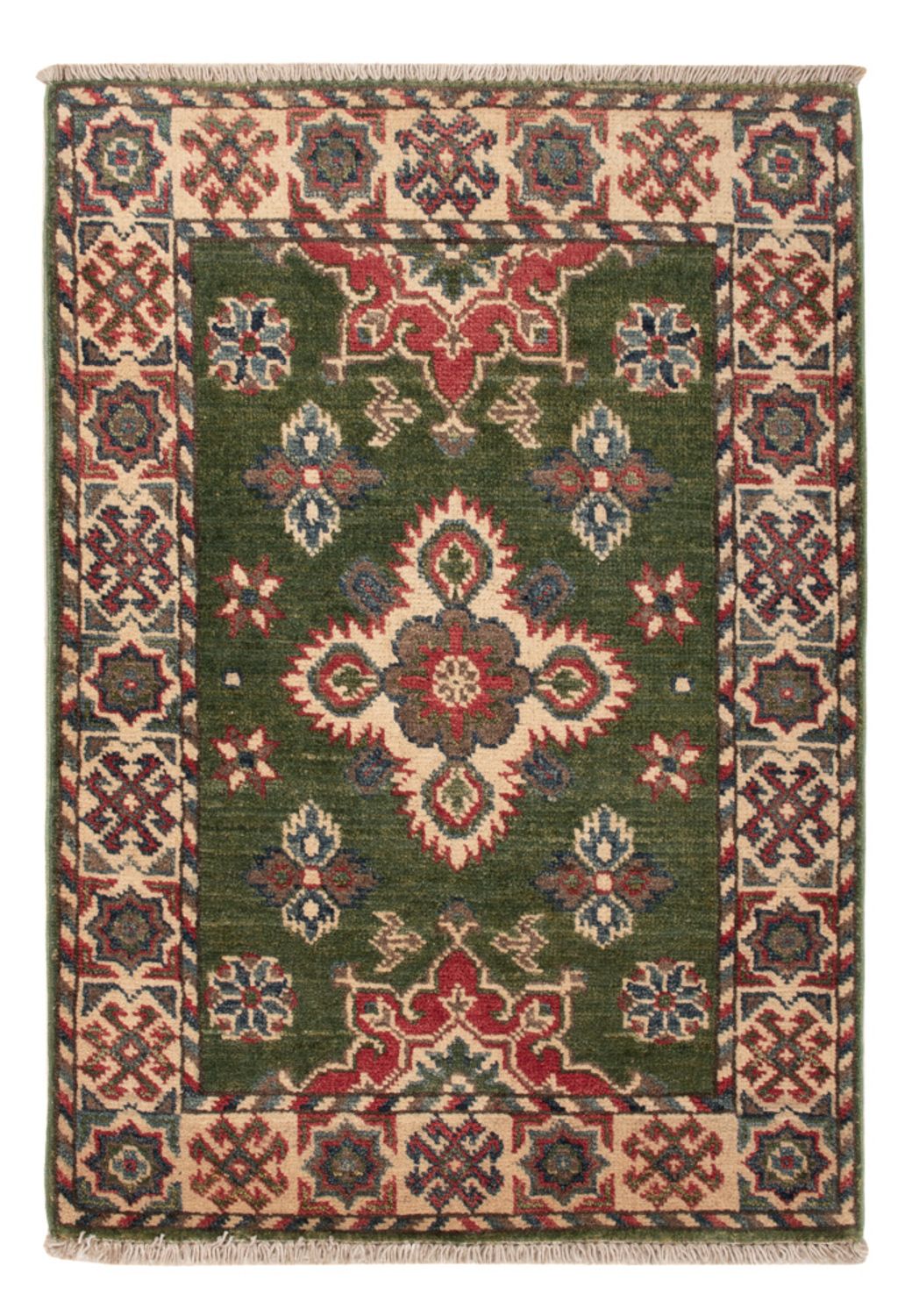 Ziegler Tapijt - Kazak - 86 x 60 cm - groen