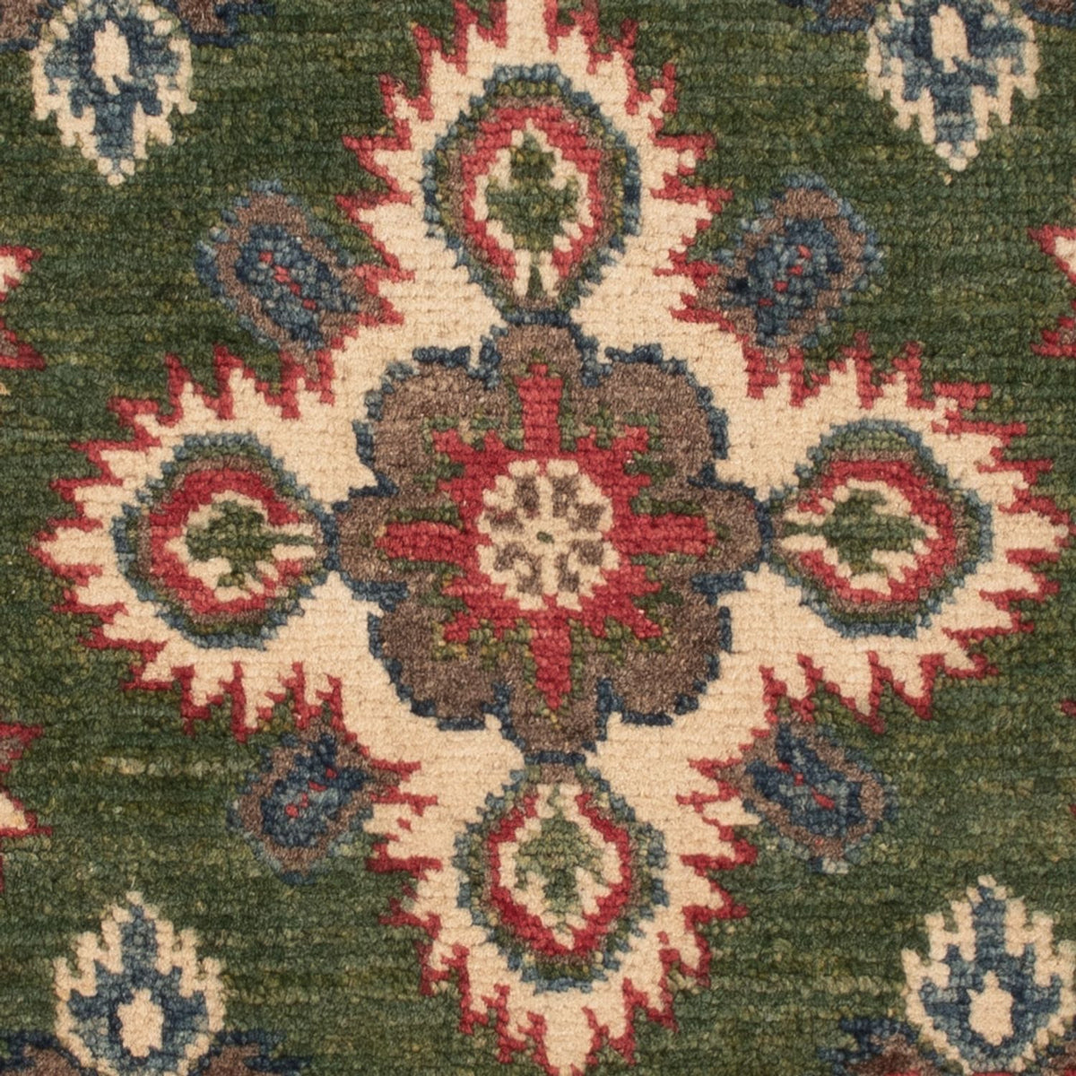 Ziegler Tapijt - Kazak - 86 x 60 cm - groen