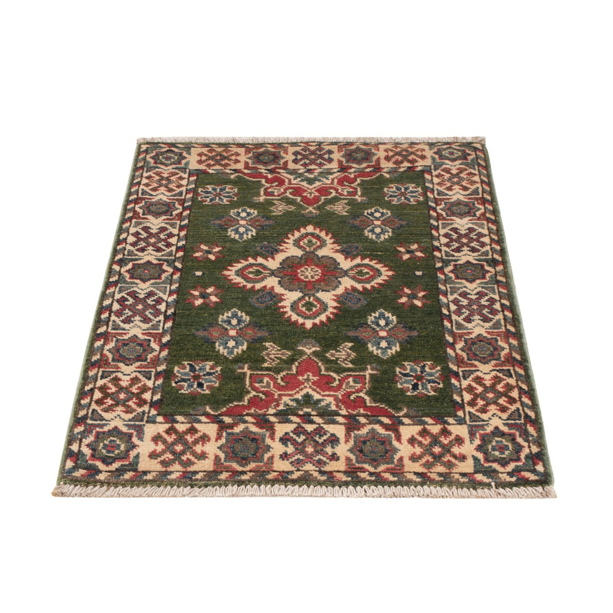 Ziegler Tapijt - Kazak - 86 x 60 cm - groen