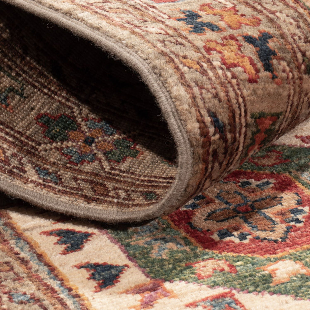 Loper Ziegler Tapijt - Ariana - 922 x 82 cm - donker beige