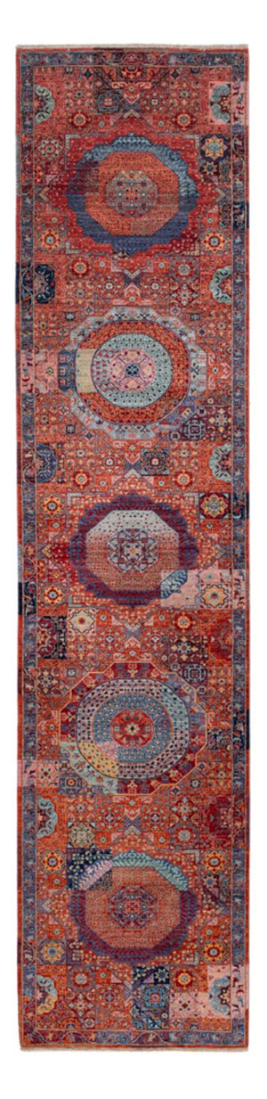 Loper Designer tapijt - 392 x 88 cm - veelkleurig