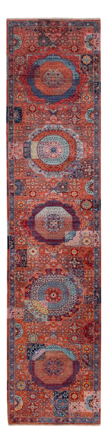 Loper Designer tapijt - 392 x 88 cm - veelkleurig
