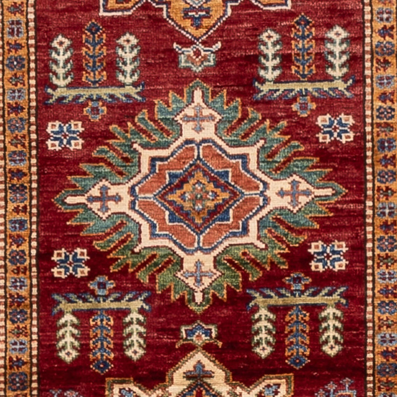 Loper Ziegler Tapijt - Kazak - 396 x 84 cm - rood