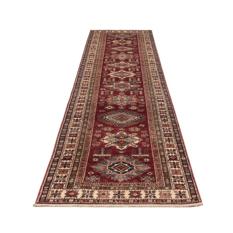 Loper Ziegler Tapijt - Kazak - 396 x 84 cm - rood