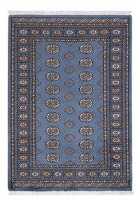 Pakistaans tapijt - 185 x 125 cm - blauw