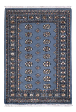 Pakistaans tapijt - 185 x 125 cm - blauw