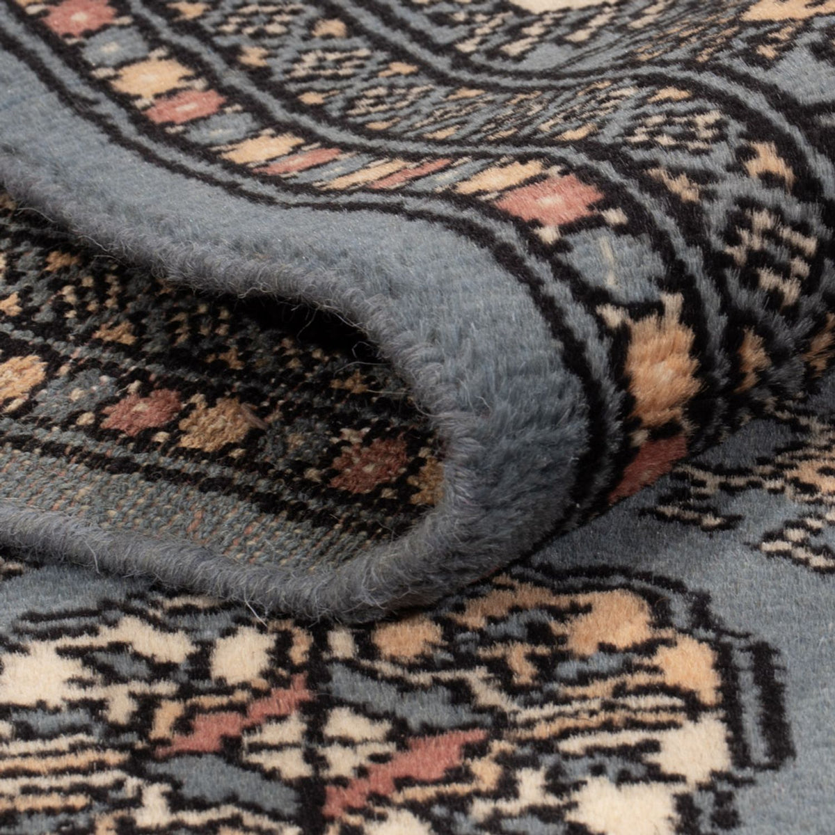 Pakistaans tapijt - 190 x 124 cm - blauw