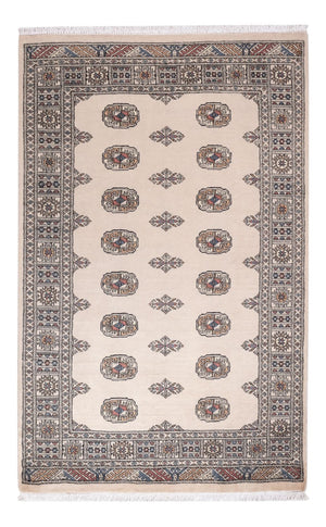 Pakistaans tapijt - 193 x 124 cm - beige