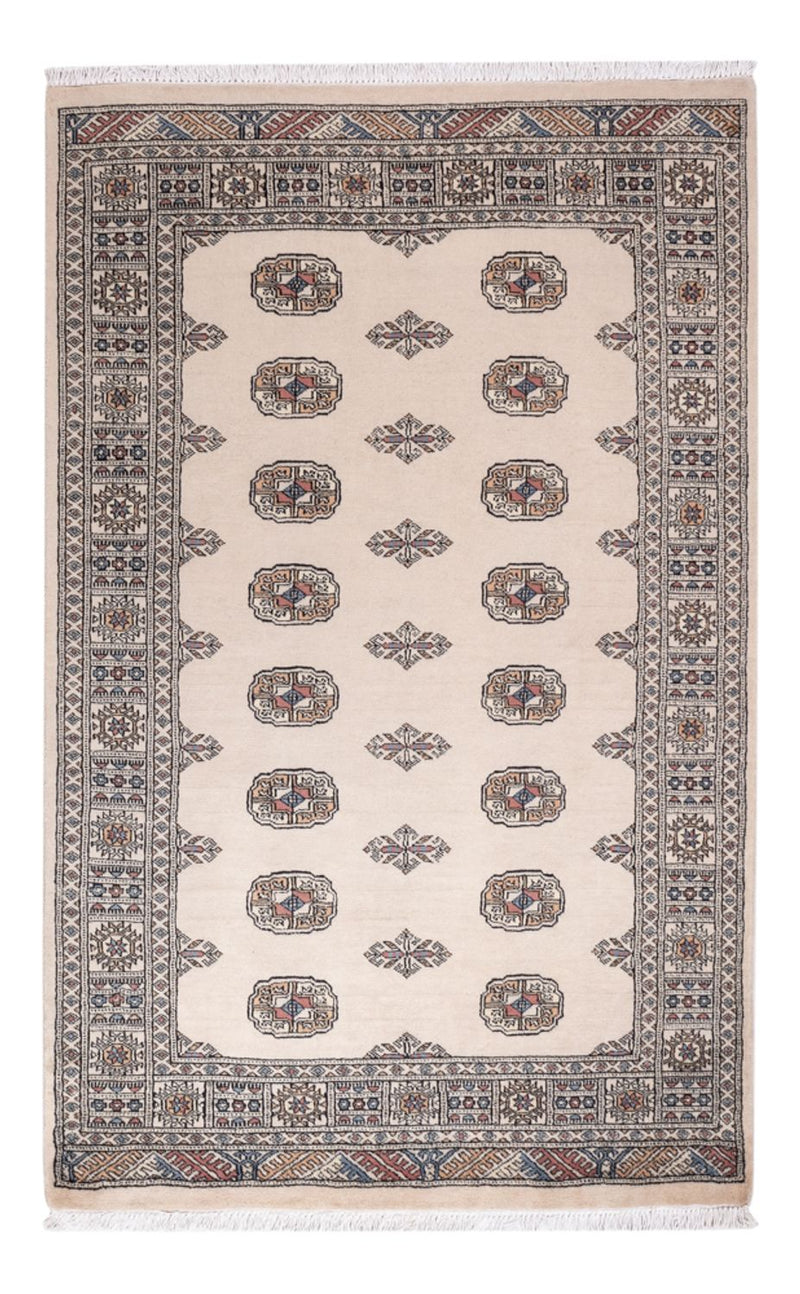 Pakistaans tapijt - 193 x 124 cm - beige