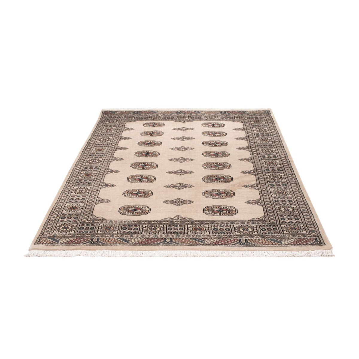 Pakistaans tapijt - 193 x 124 cm - beige