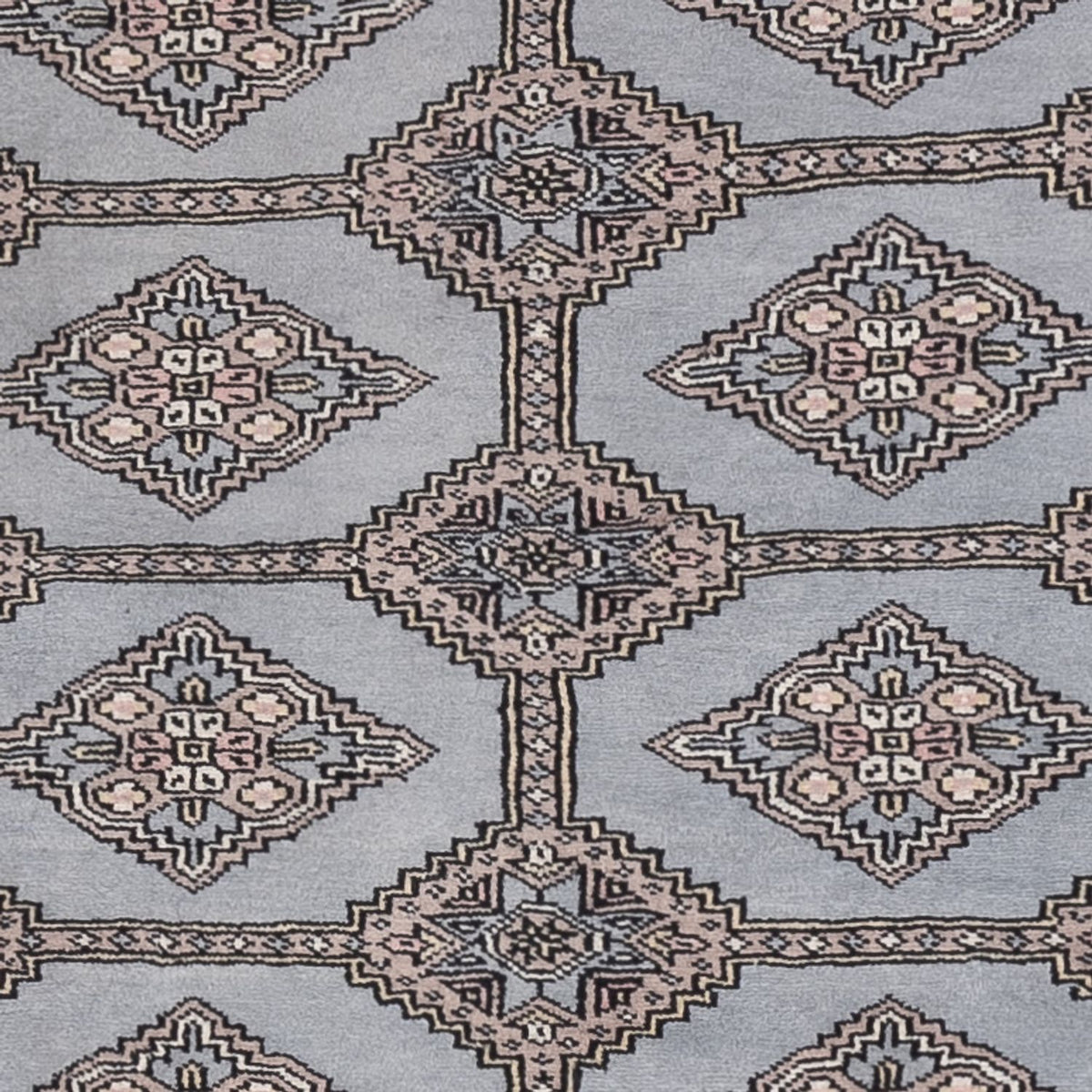 Pakistaans tapijt - 181 x 124 cm - lichtblauw