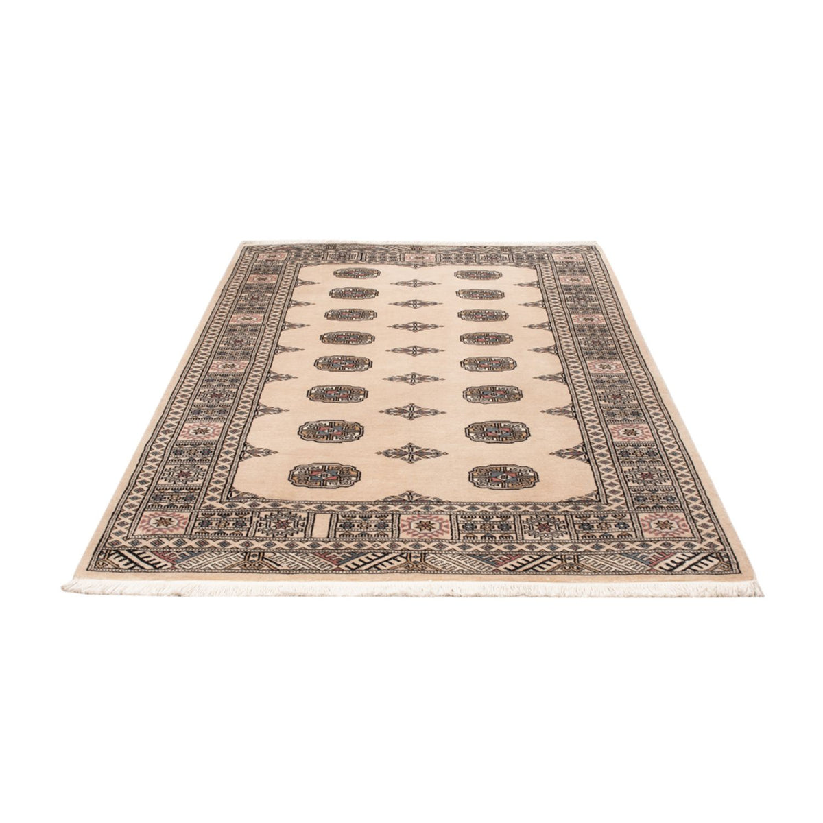 Pakistaans tapijt - 195 x 124 cm - beige