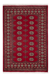 Pakistaans tapijt - 189 x 126 cm - rood