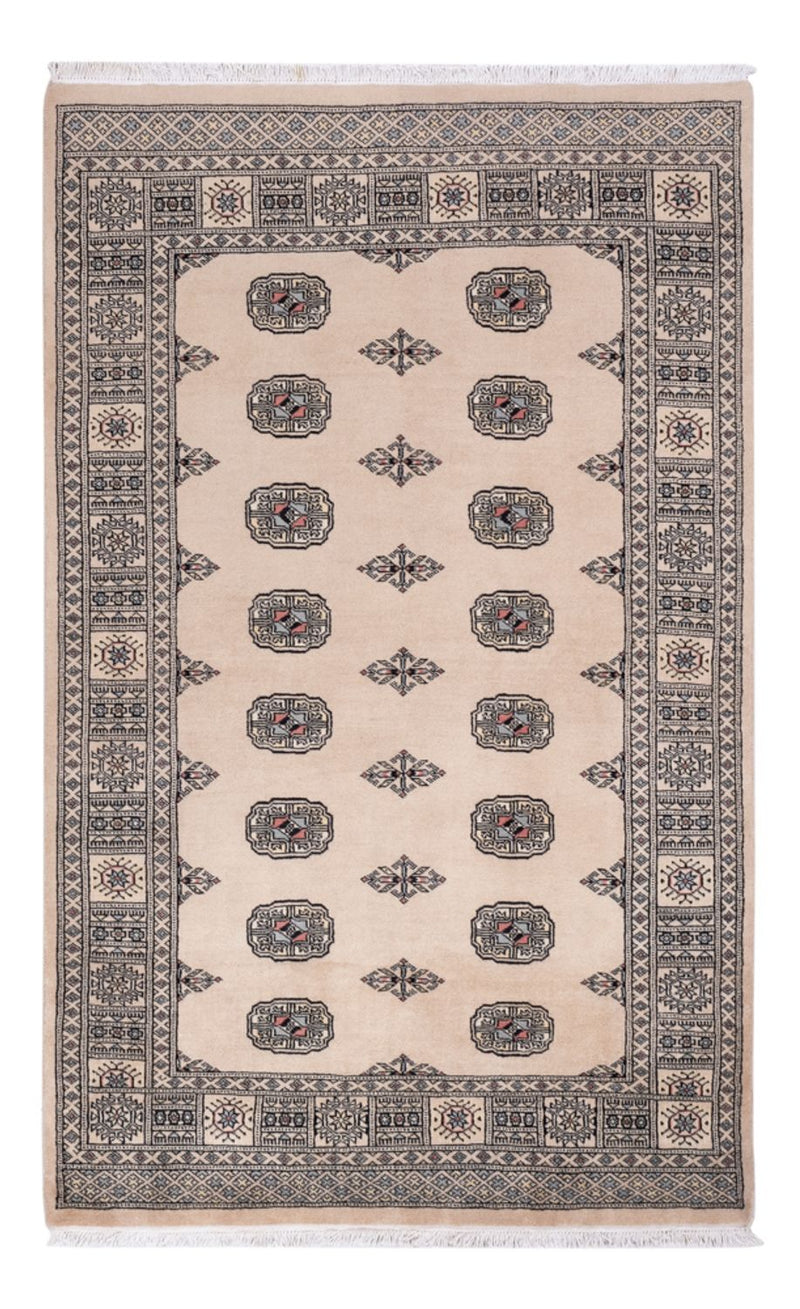 Pakistaans tapijt - 199 x 125 cm - beige