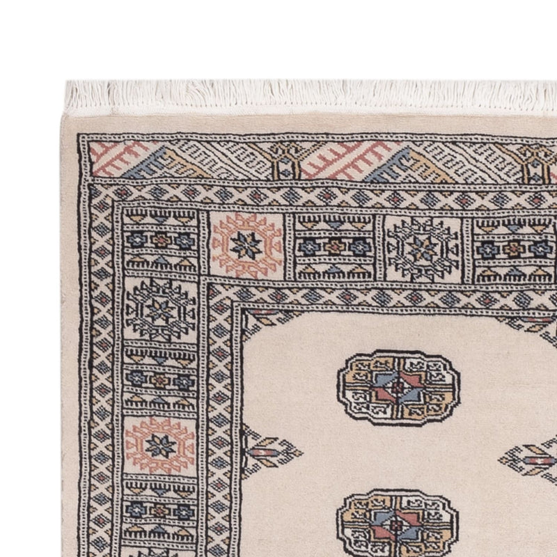 Pakistaans tapijt - 185 x 122 cm - beige