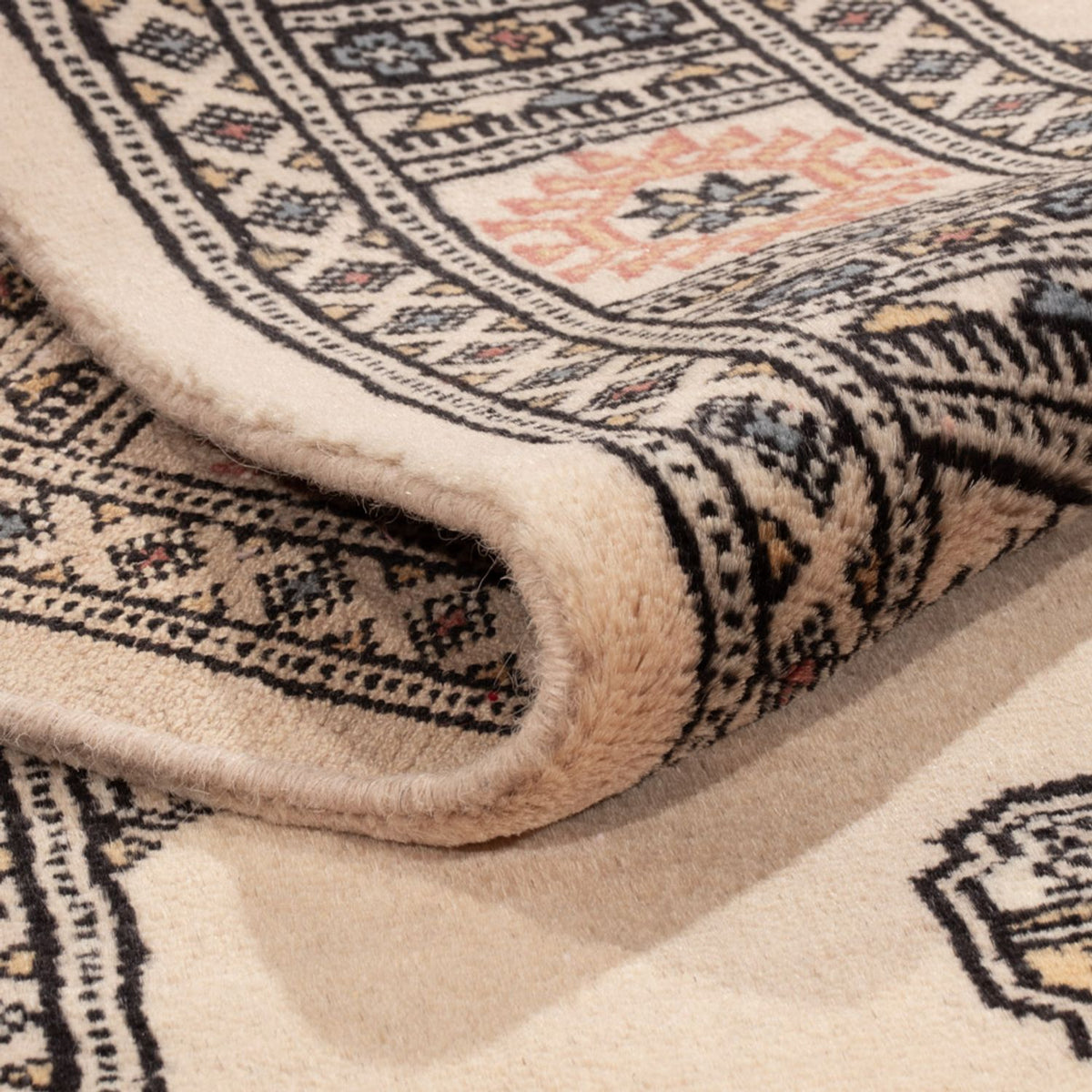 Pakistaans tapijt - 185 x 122 cm - beige