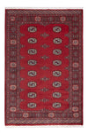 Pakistaans tapijt 126x185cm - Oosters Tapijt - Rechthoekig / Rood / 126 x 185 cm Rechthoekig