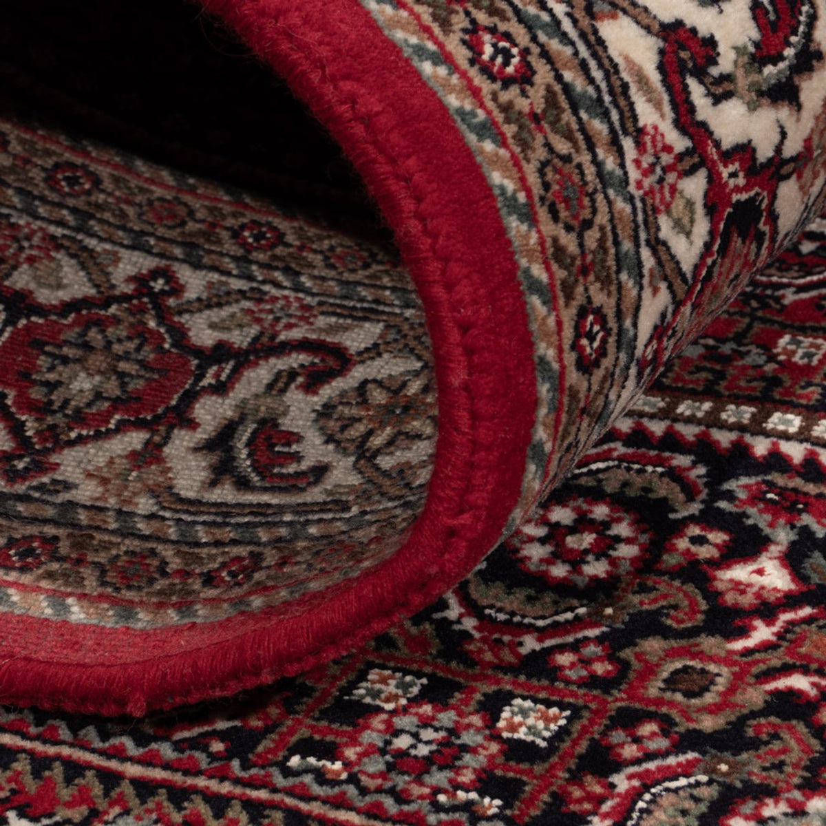 Oosters tapijt - Bijar - Indus - 183 x 127 cm - donker beige