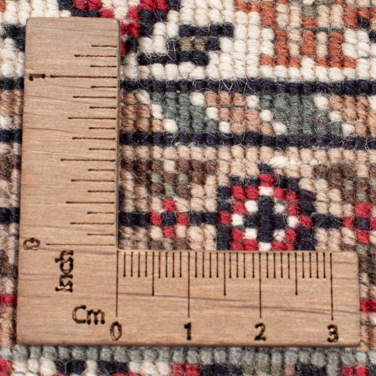 Oosters tapijt - Bijar - Indus - 184 x 122 cm - donker beige