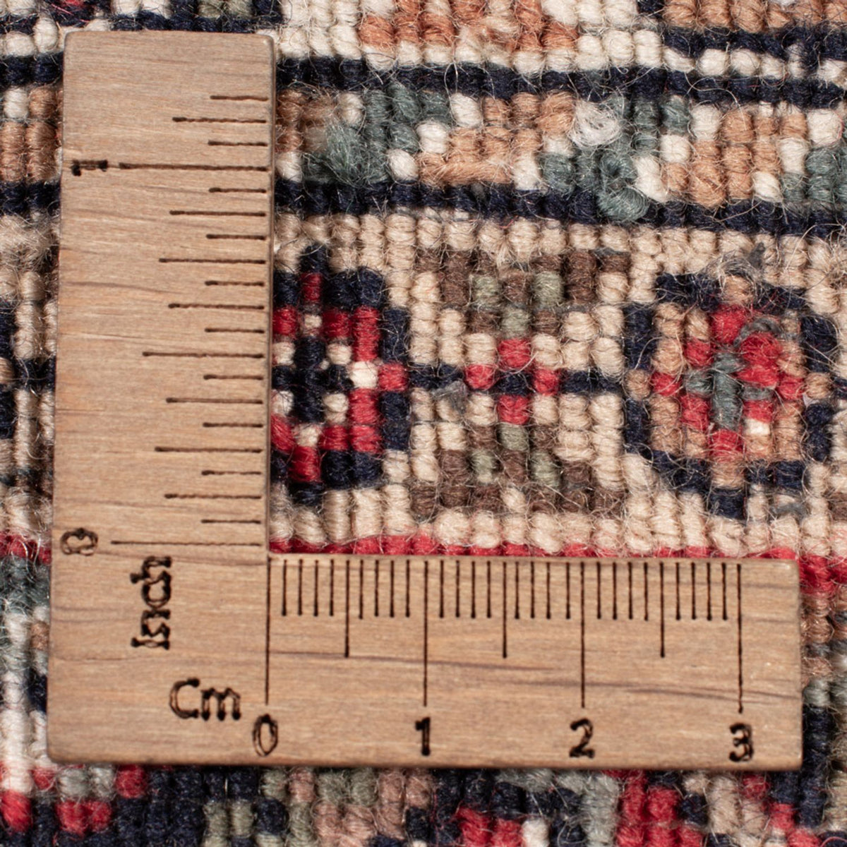 Oosters tapijt - Bijar - Indus - 182 x 123 cm - donker beige