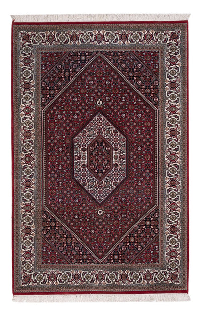 Indo Bidjar Tapijt 121x184cm - Oosters Tapijt - donker beige
