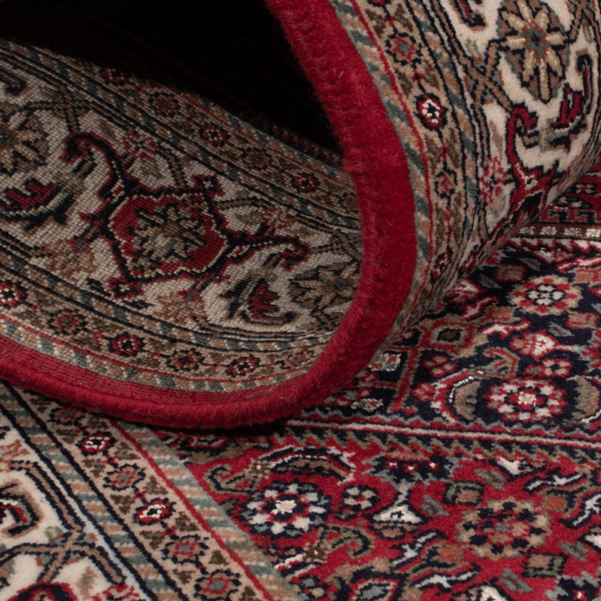 Oosters tapijt - Bijar - Indus - 184 x 121 cm - donker beige