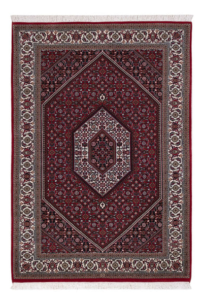 Indo Bidjar Tapijt 122x179cm - Oosters Tapijt - donker beige