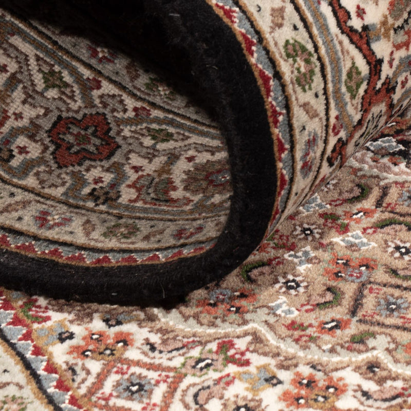 Oosters tapijt - Tabriz - 187 x 124 cm - donker beige