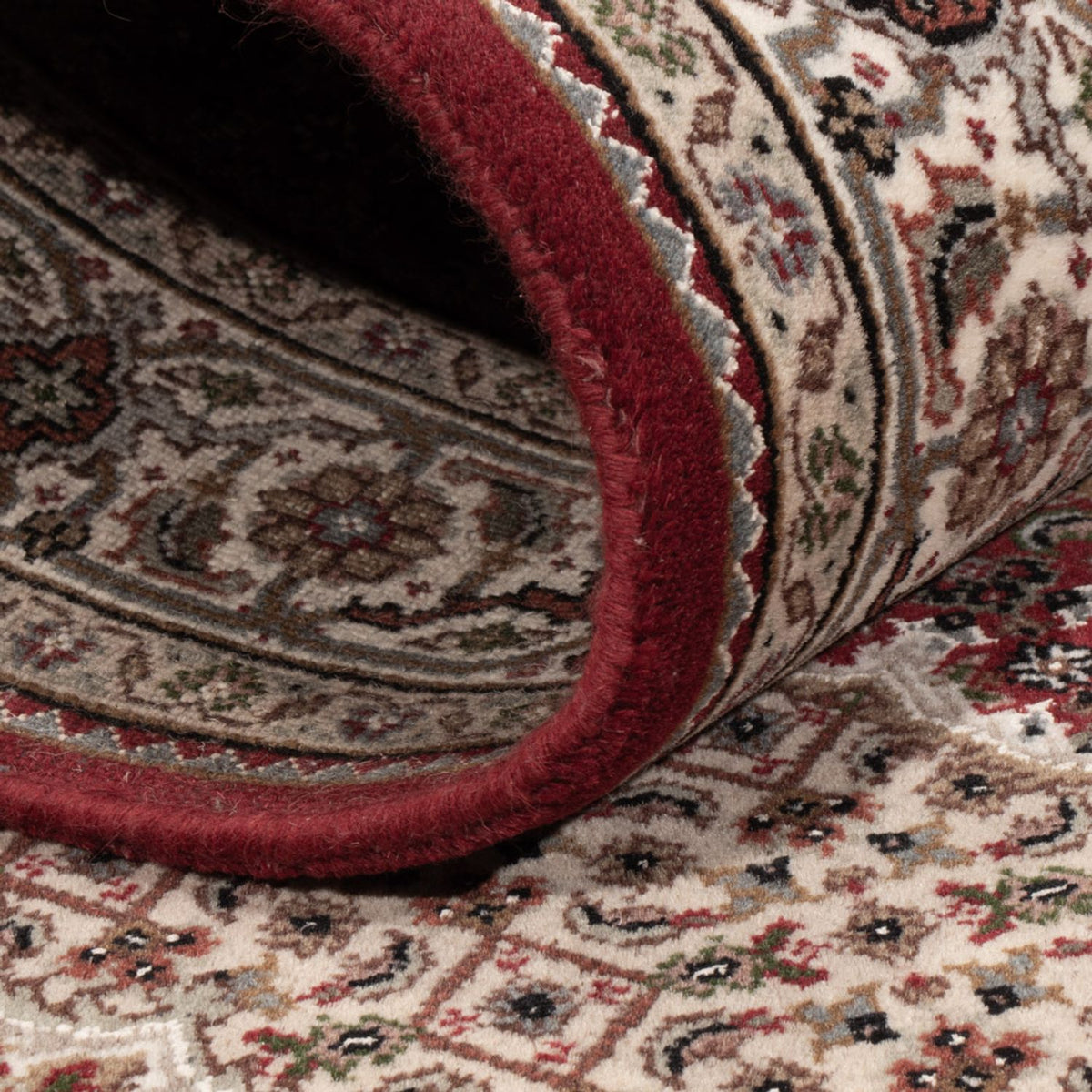 Oosters tapijt - Tabriz - 187 x 123 cm - donker beige