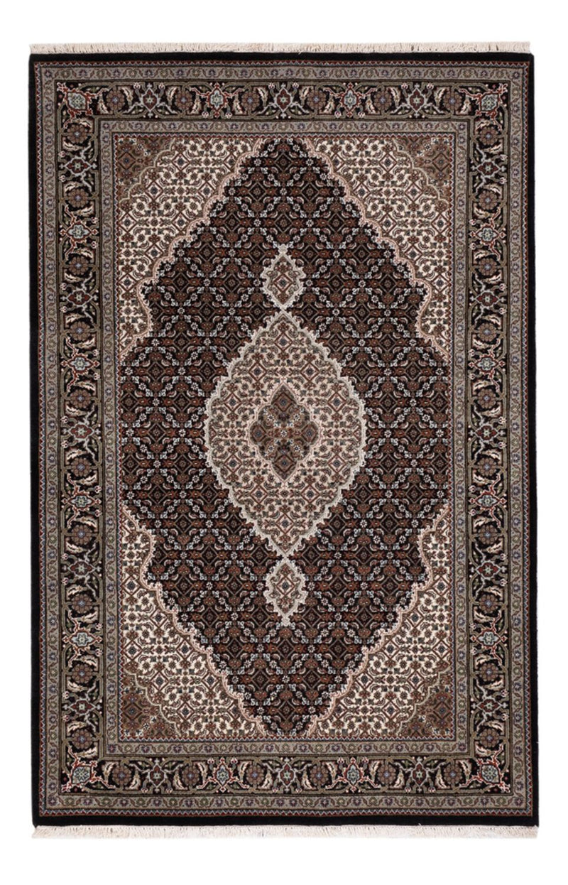 Oosters tapijt - Tabriz - 184 x 120 cm - donker beige