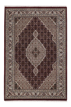 Oosters tapijt - Tabriz - 186 x 124 cm - donker beige