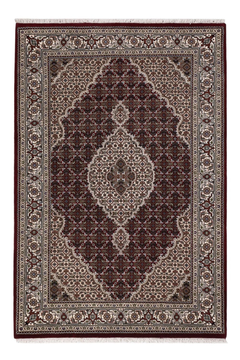 Oosters tapijt - Tabriz - 186 x 124 cm - donker beige