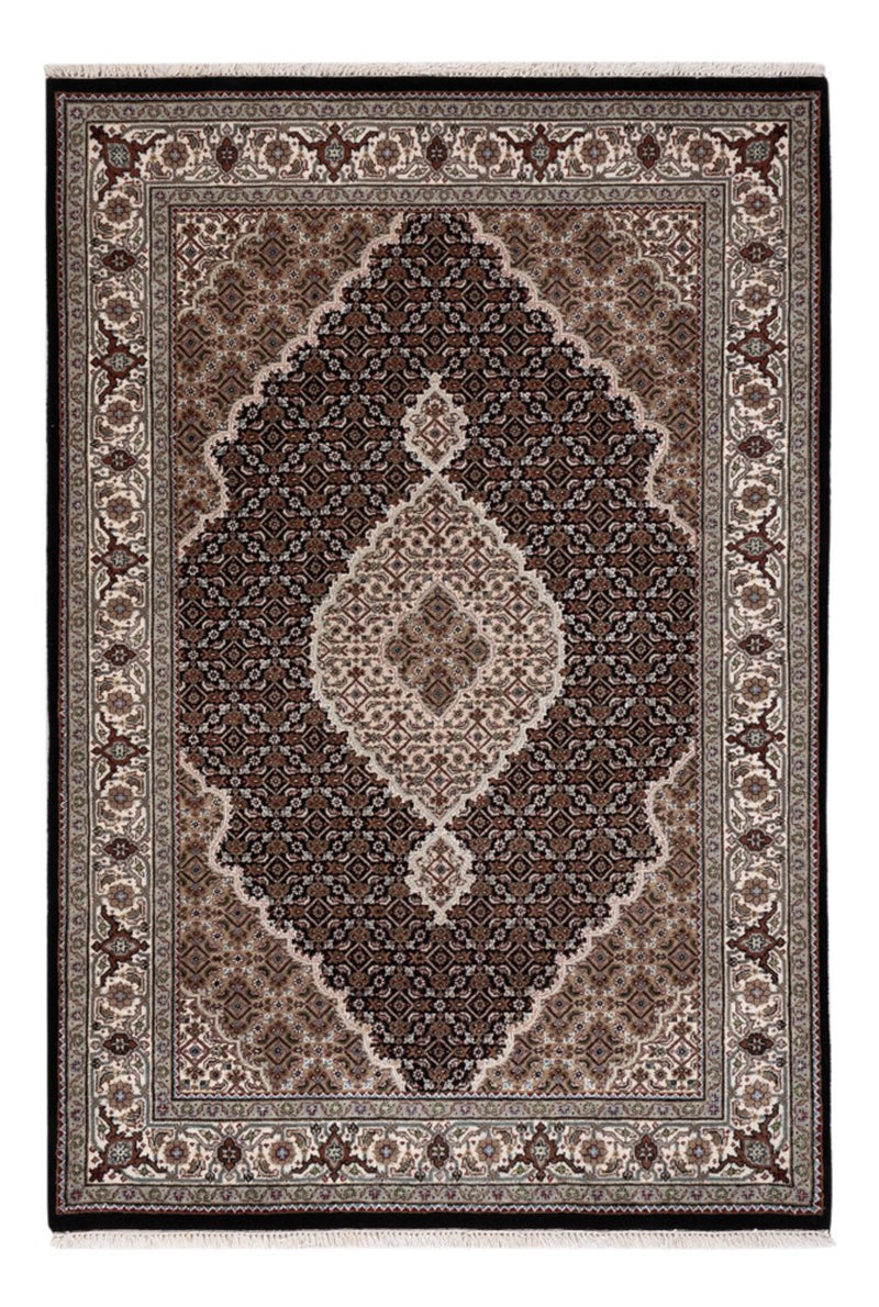 Oosters tapijt - Tabriz - 184 x 124 cm - donker beige