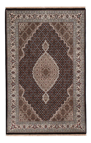 Oosters tapijt - Tabriz - 188 x 123 cm - donker beige
