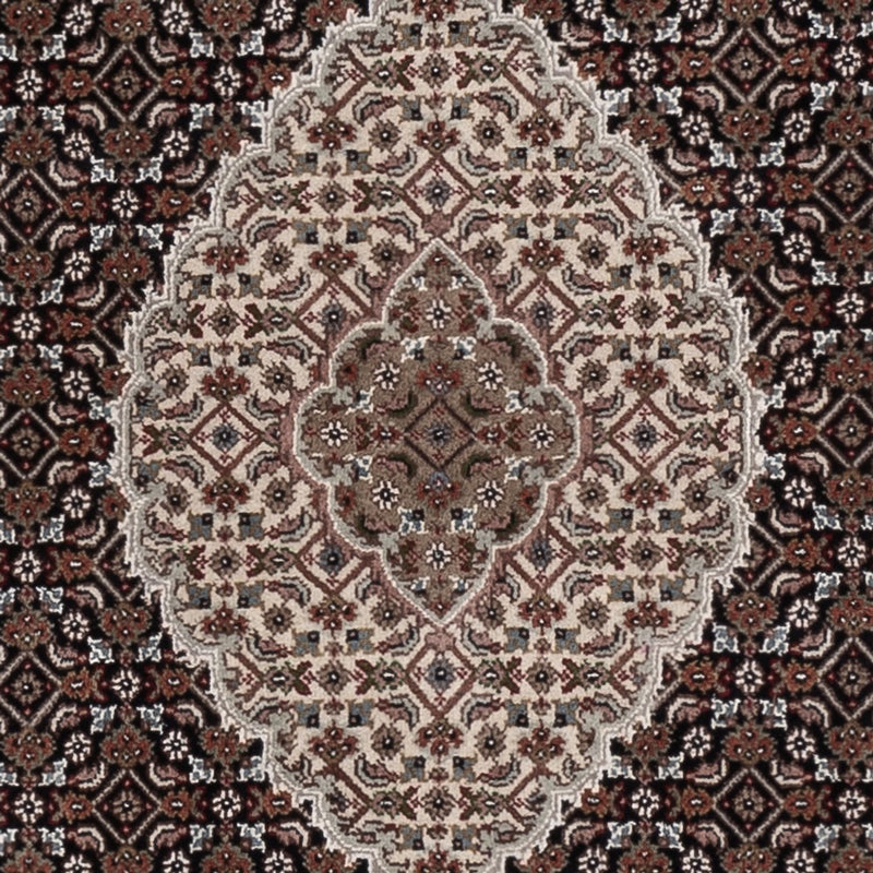 Oosters tapijt - Tabriz - 188 x 123 cm - donker beige